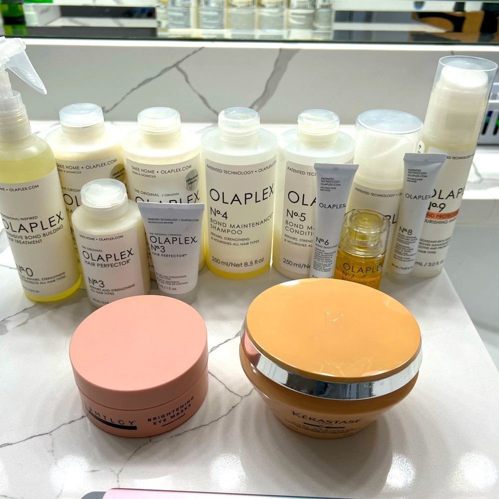 Lot of New & Used Hair & Beauty - OLAPLEX, Kerastase & More